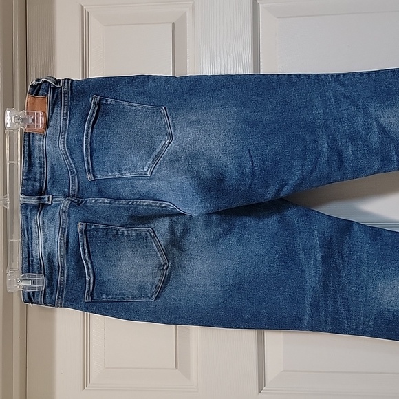 Dear John Blaire Straight Leg Distressed Raw Hem Jeans Size 27 - Picture 8 of 12